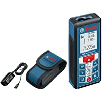 Bosch Professional GLM 80 Medidor láser de distancias- batería de litio integrada- alcance 80 m- inclinómetro- con funda